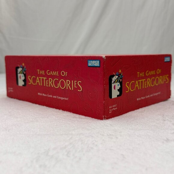 The Game of Scattergories Board Game Parker Brothers Hasbro 1998 100% Complete - Picture 10 of 10